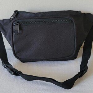 Dickies 3-Pocket Black Canvas Waist/Fanny Pack